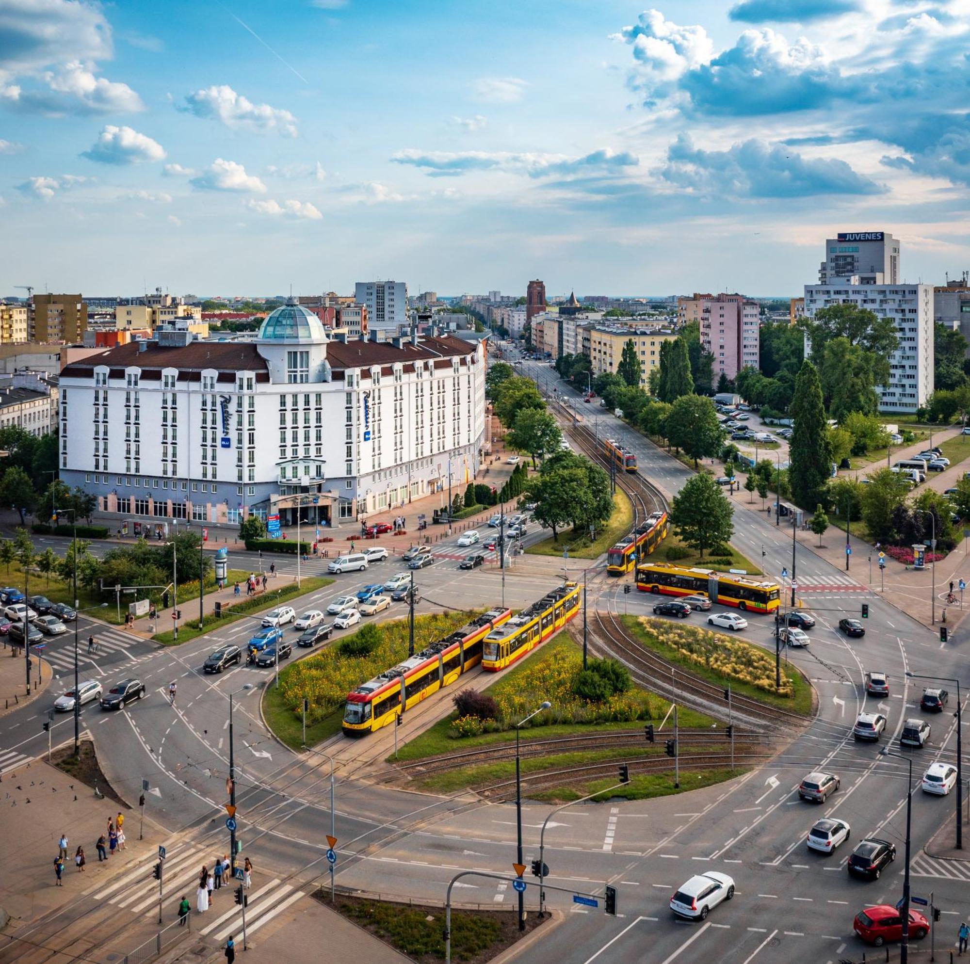 Radisson Blu Sobieski Hotel Warschau Buitenkant foto Kaunas